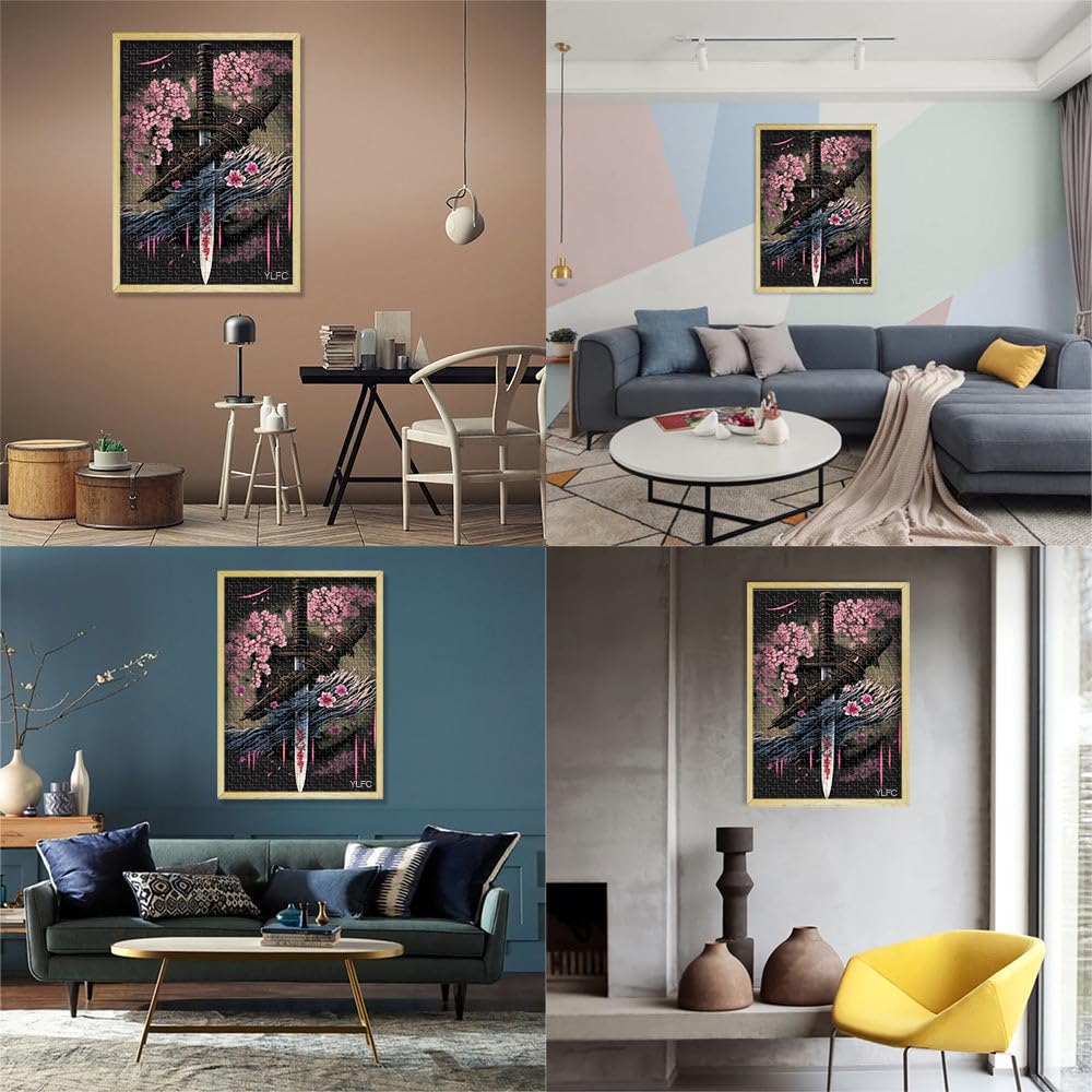 Puzzle per Adulti 2000 pezzi Puzzle di precisione a Lama Vecchio Gioco di Puzzle Stimolante e Gioco Familiare 27,56 "x 39,37"