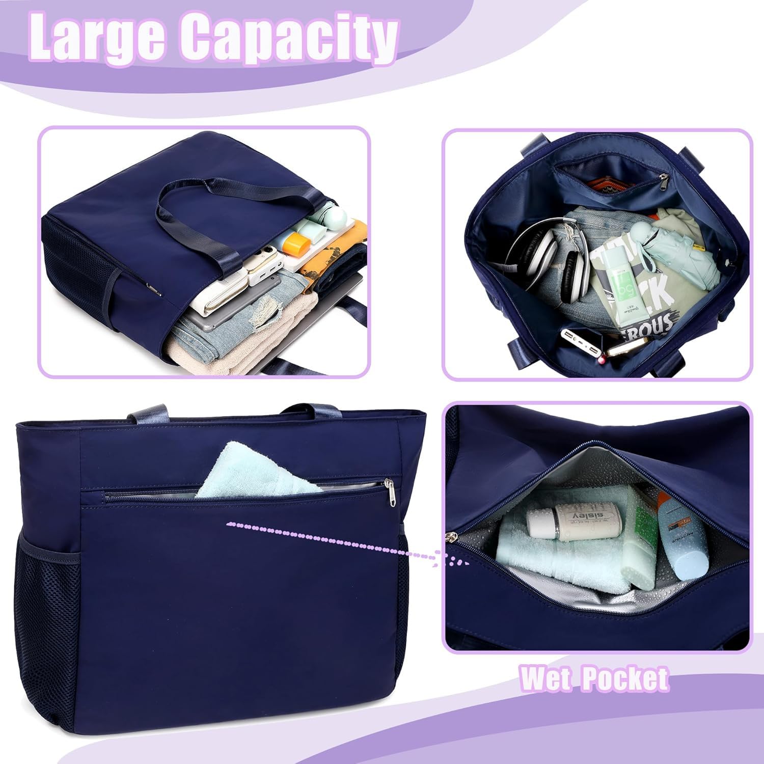 Jumpopack Sac Yoga Tapis Sac Danse Sac de Sport Femme Sac de Transport pour Tapis de Yoga Mat Bag avec Compartiment Humide
