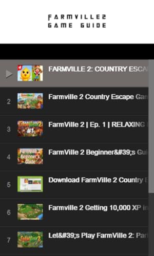 Farm Ville 2 Game Guide