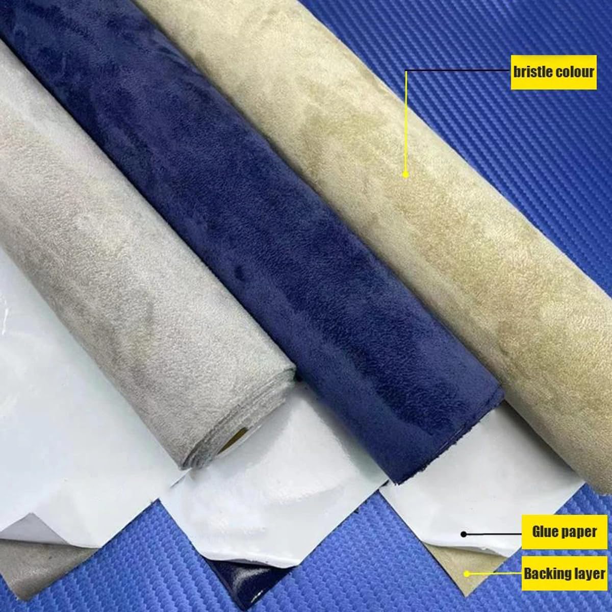 Rollo Forro Adhesivo Terciopelo Gamuza Para Coche - Autoadhesivo, Modificación Interior