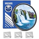 NEEWER 77mm Variable ND Filter ND2-400 (1-9 Stops) with 3X Cleaning Cloth, Adjustable Rotating Variable Neutral Density Camera Lens Filter with Multicoated Optical Glass for Exposure Balance