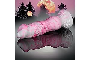 13 Inch Sausage Knot Silicone Dildo