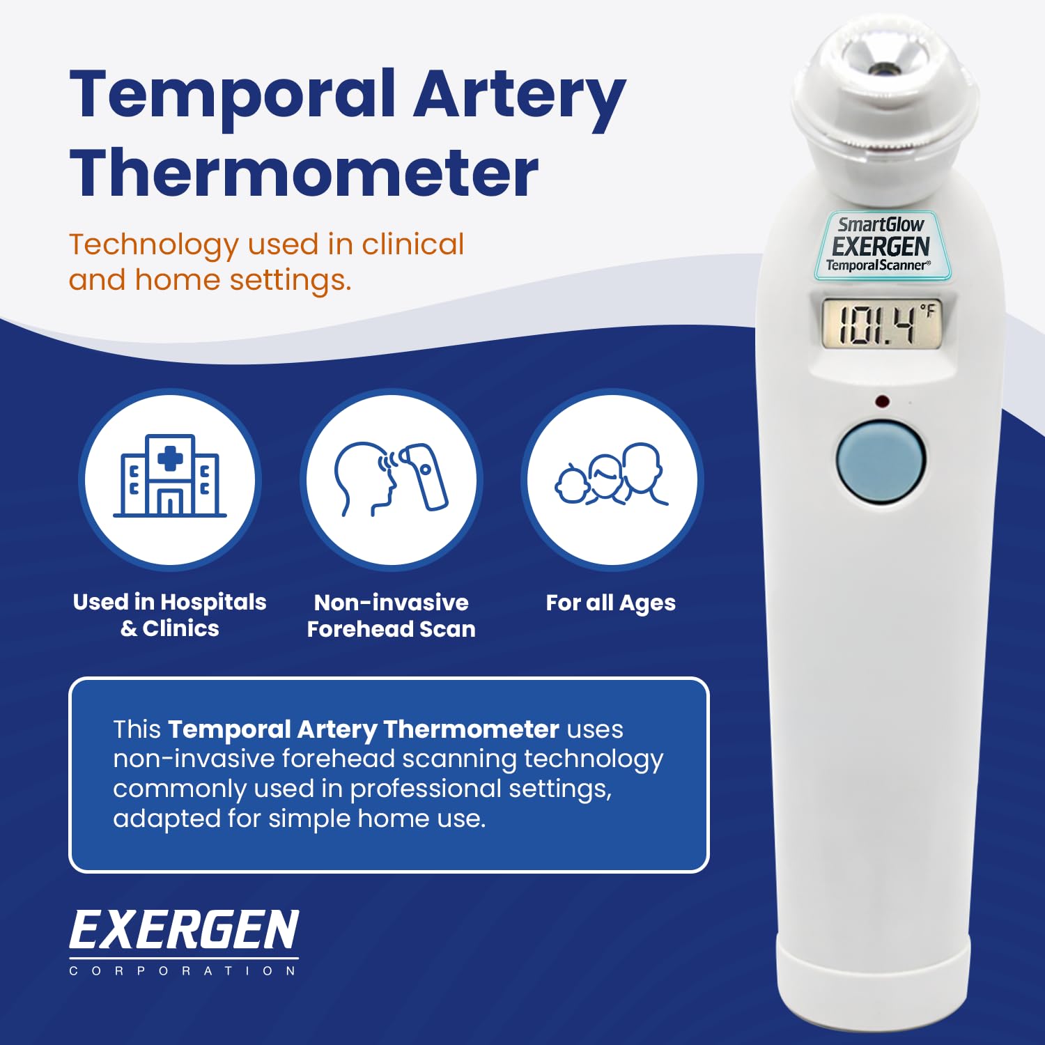 Exergen Temporal Artery termometr by Exergen