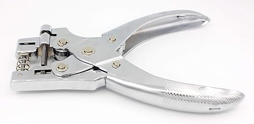 Miniatura 4 de Kucaa Alicates de mano redondos y ranurados 2 en 1 para tarjeta de identificación de papel PVC (0.118 in redondo y ranura)