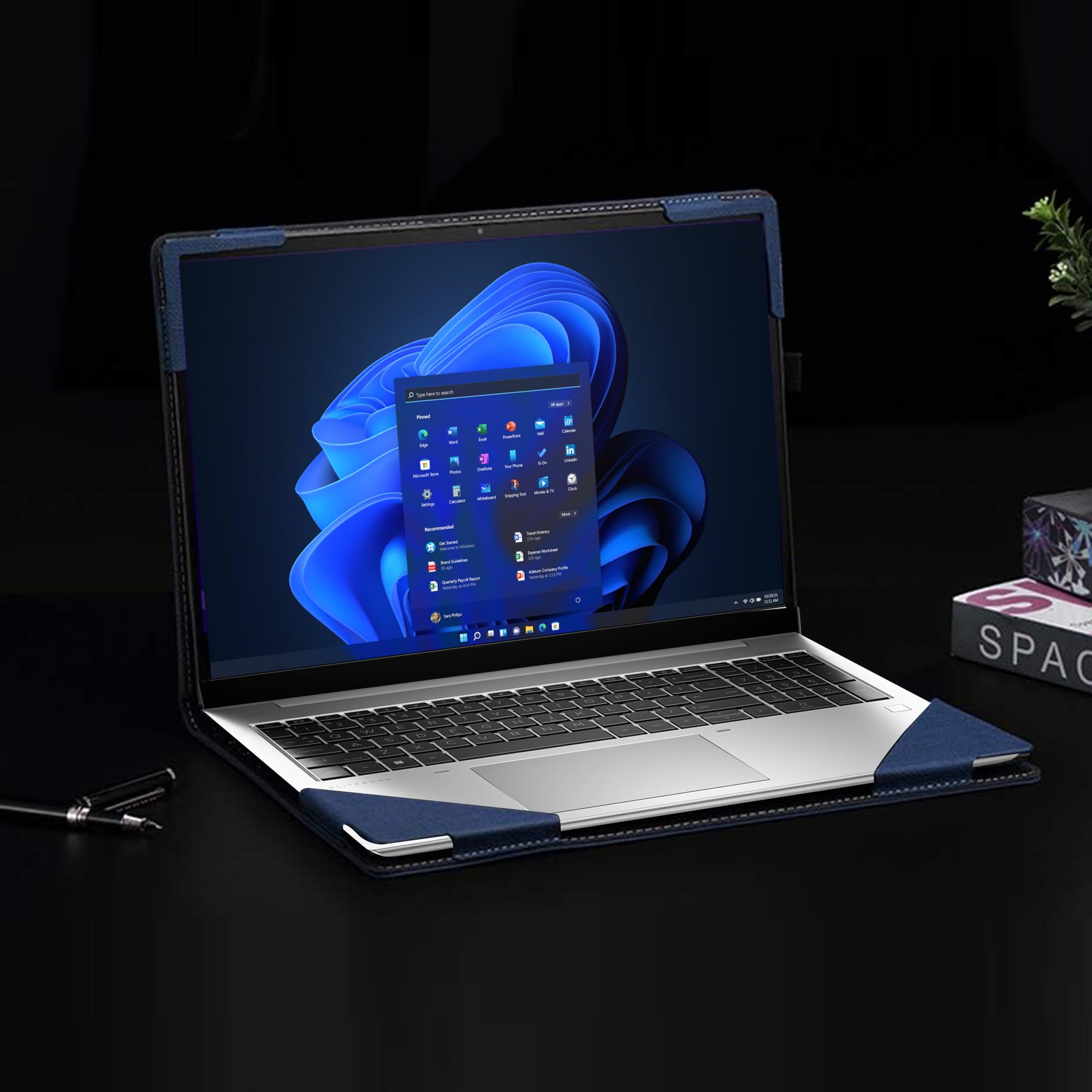 Laptop-Schutzhülle Für HP EliteBook 860 G10, EliteBook 865G10, EliteBook 860 G9, EliteBook 865 G9, EliteBook 860/865 16 Zoll G11, Abnehmbare Schutzhülle, Weinrot