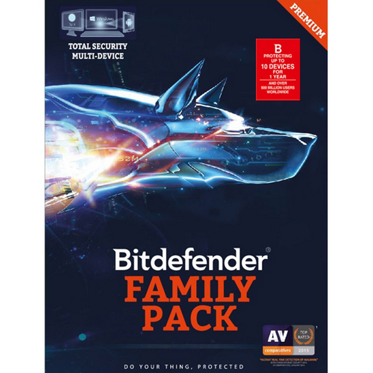 Buy BitDefender Total Security - 10 Device, 1 Year (Multi Device ...