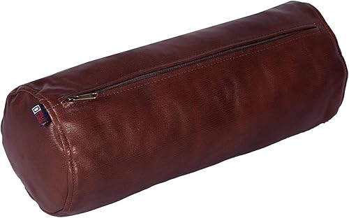 Miniatura 10 de D DOLLY LAMB Funda de almohada redonda para cilindro cervical, diseño ergonómico para cabeza, cuello, espalda y piernas, ideal para soporte de