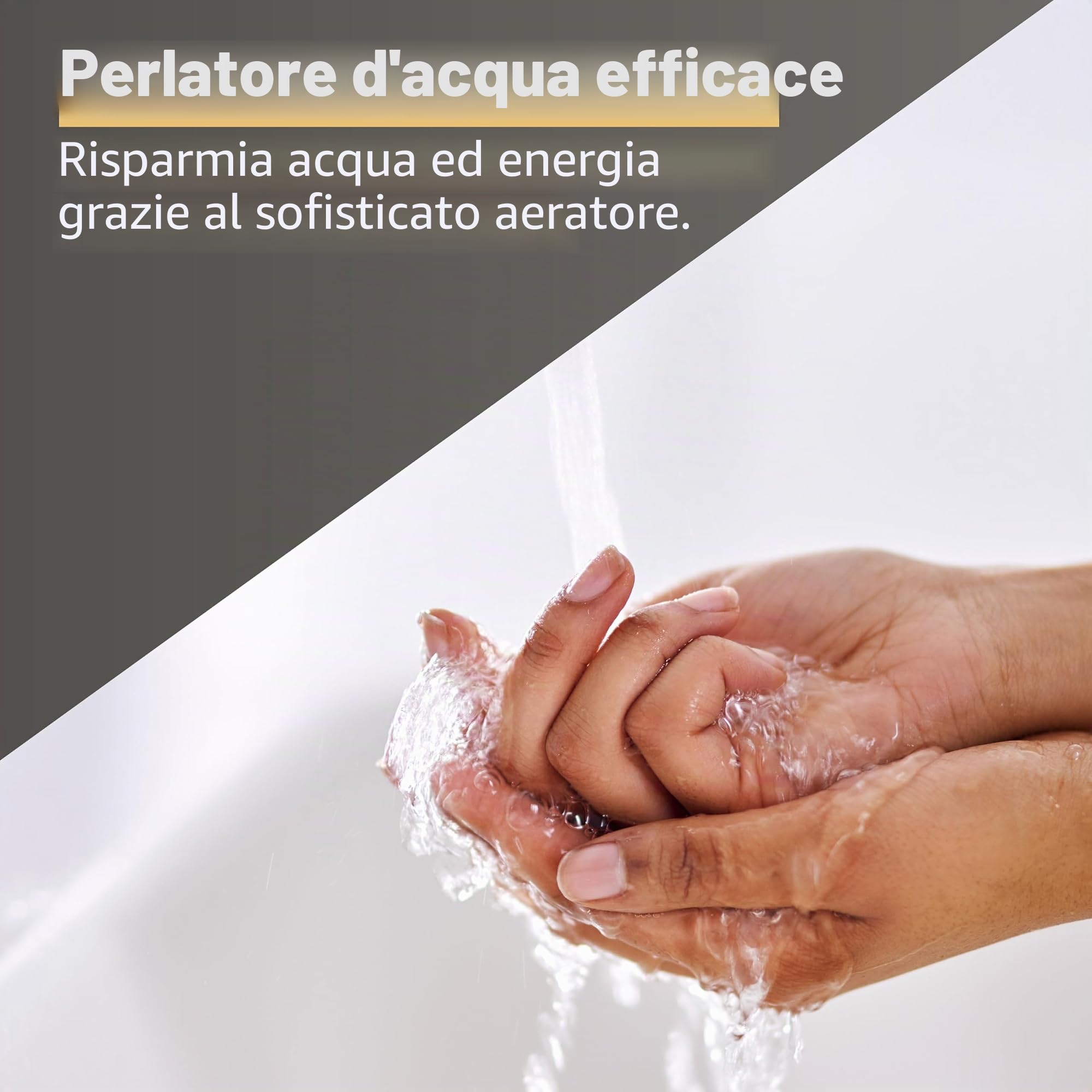 Planetmöbel Rubinetto miscelatore da bagno con cartuccia in ceramica, rubinetto per lavabo da bagno, miscelatore monocomando, altezza 17 cm, spazzola dorata