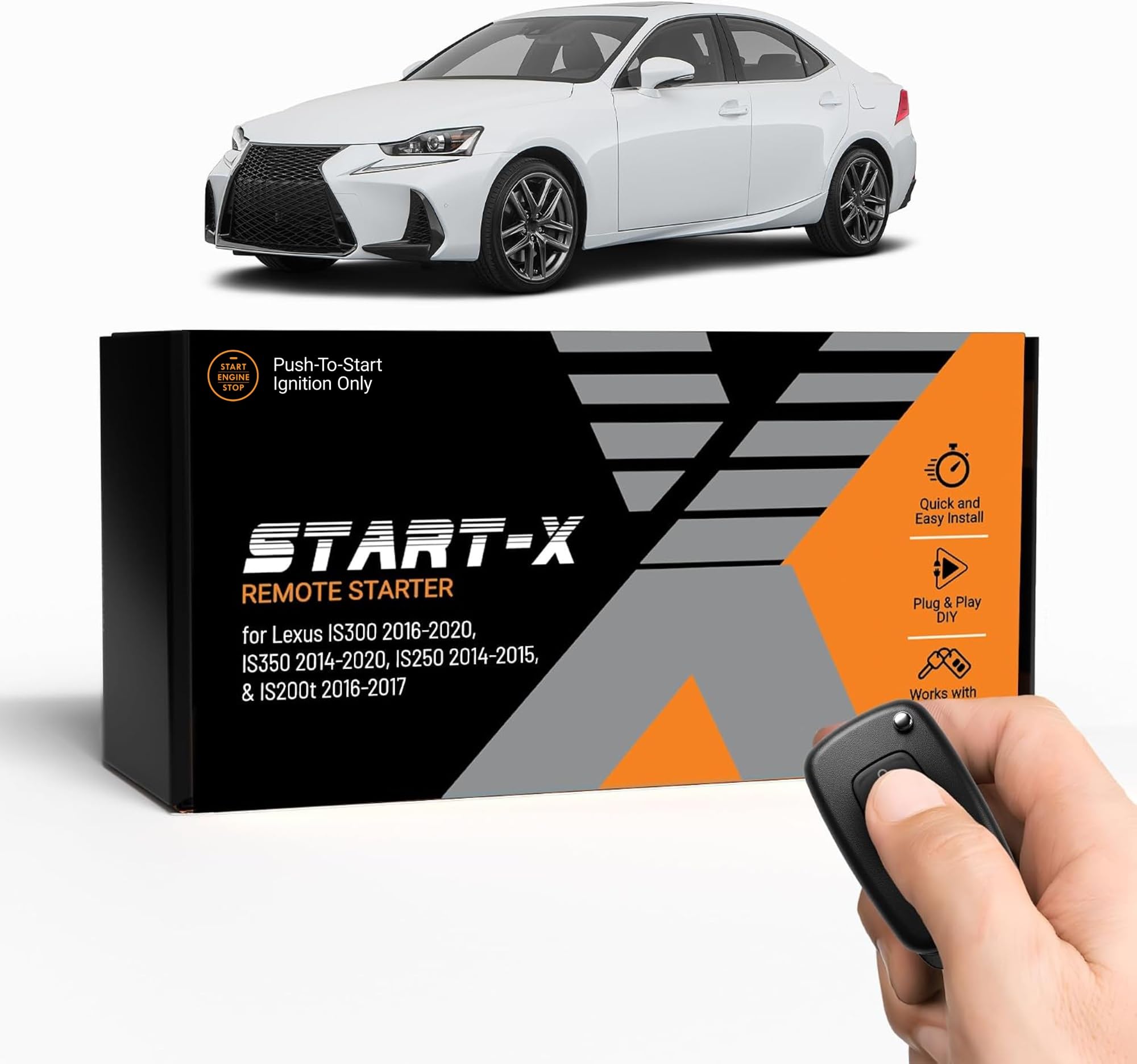 Amazon.com: Start-X Car Remote Starter Kit for Lexus IS300, IS350