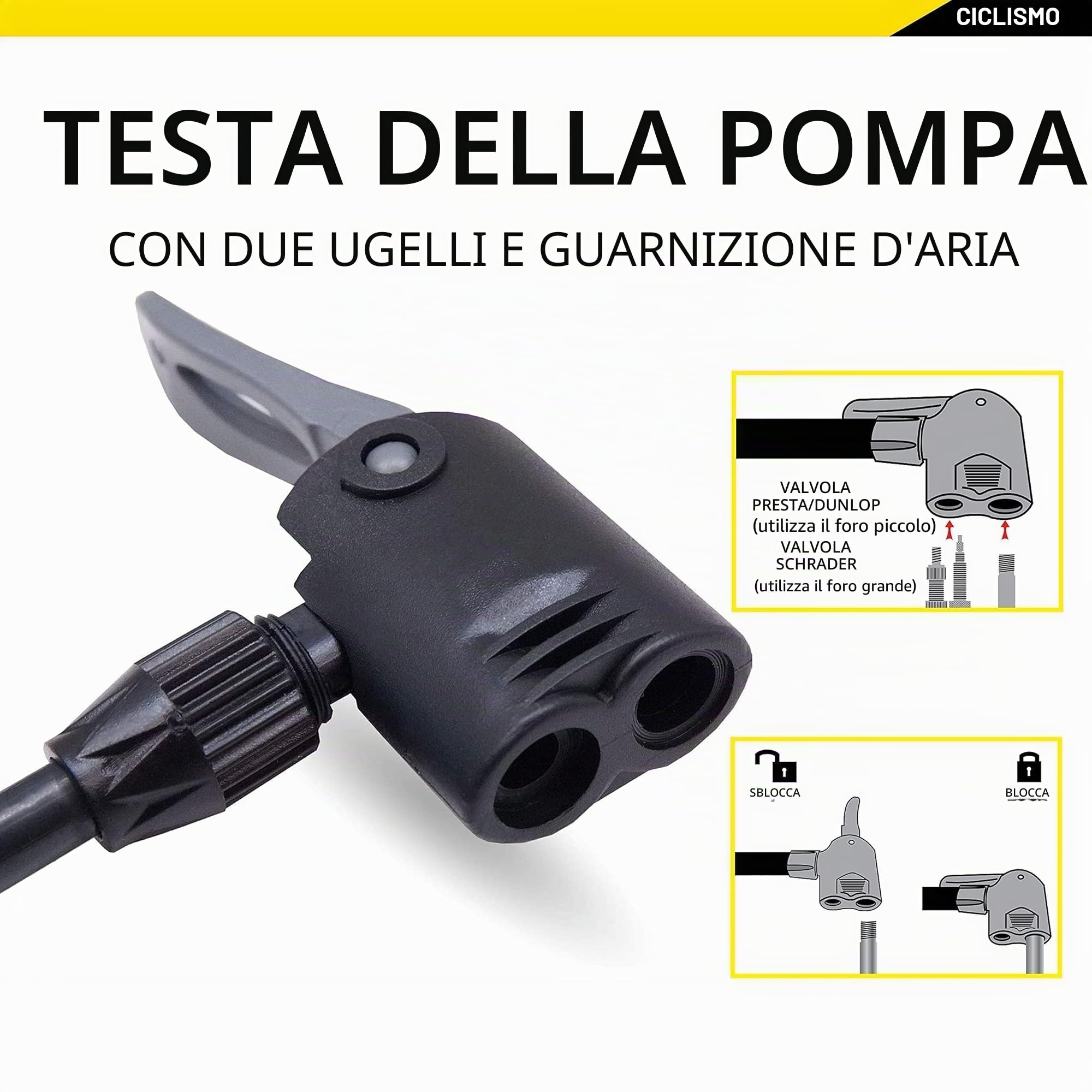 Dunlop Pompa per bicicletta