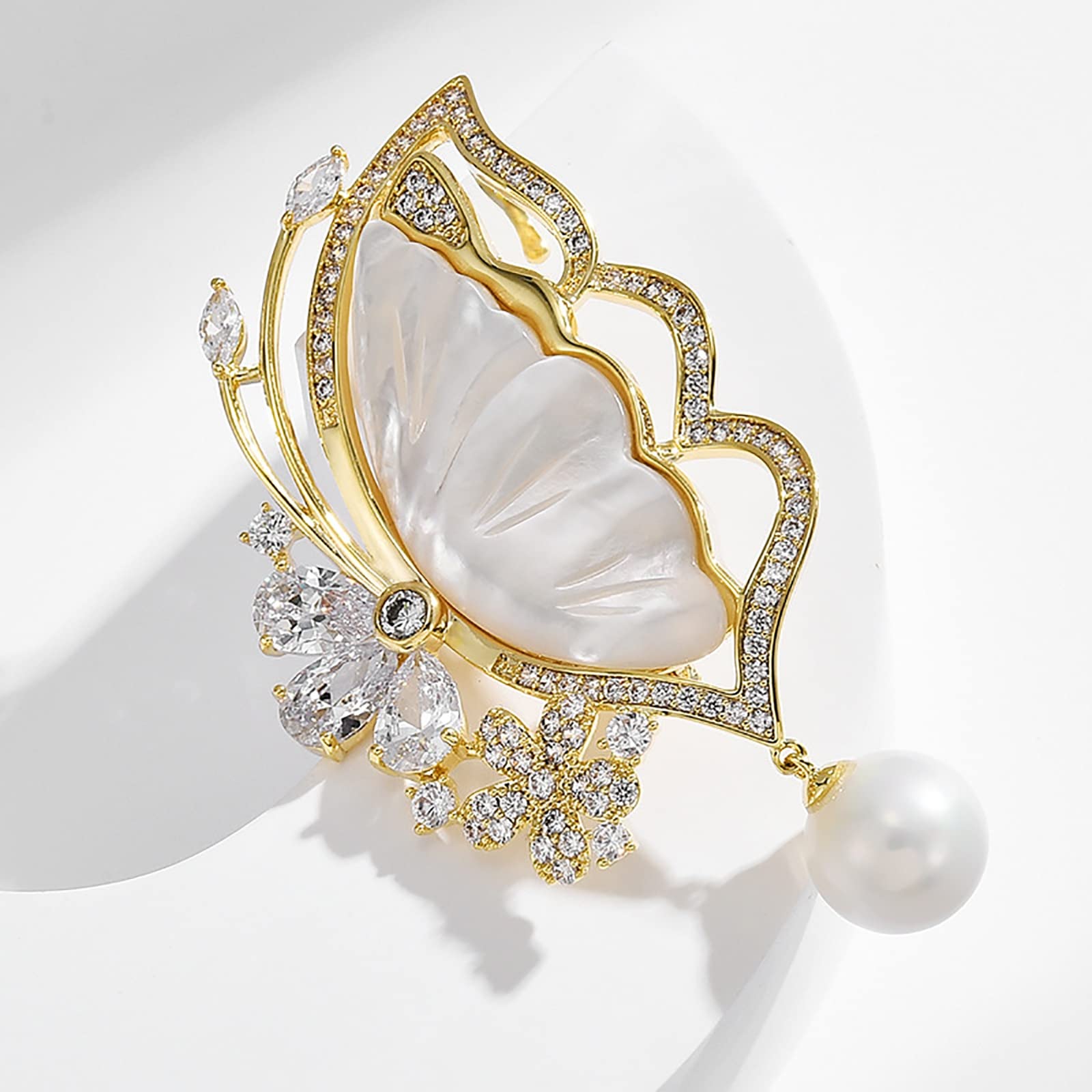 Schmetterling Brosche Elegante Tier Corsage Pin Frauen Pin Mantel Anzug Zubehör