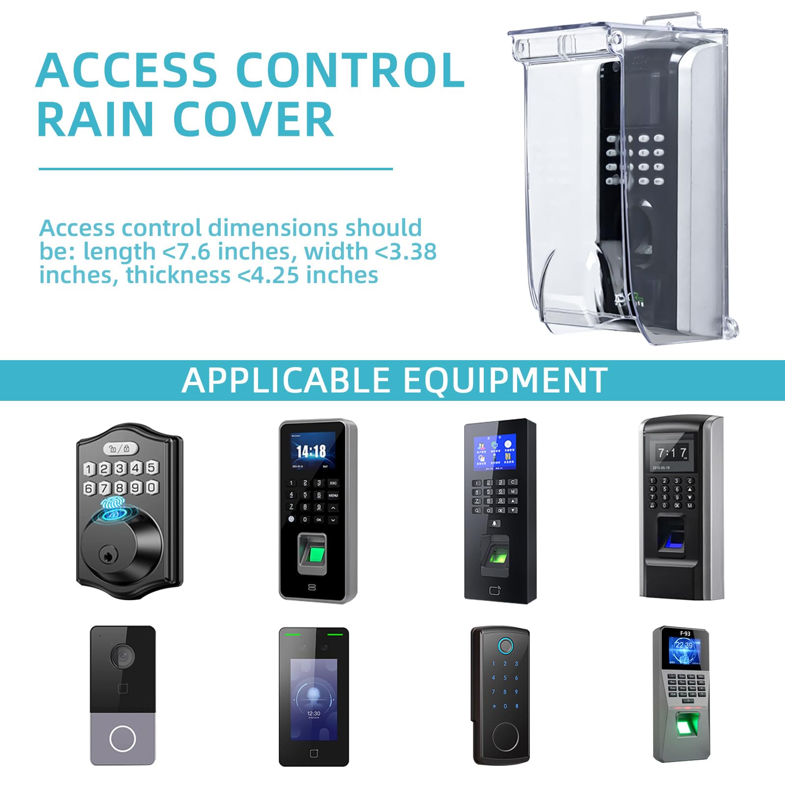 Ring Doorbell Outdoor Keypad Cover Protector, Cover Weatherproof