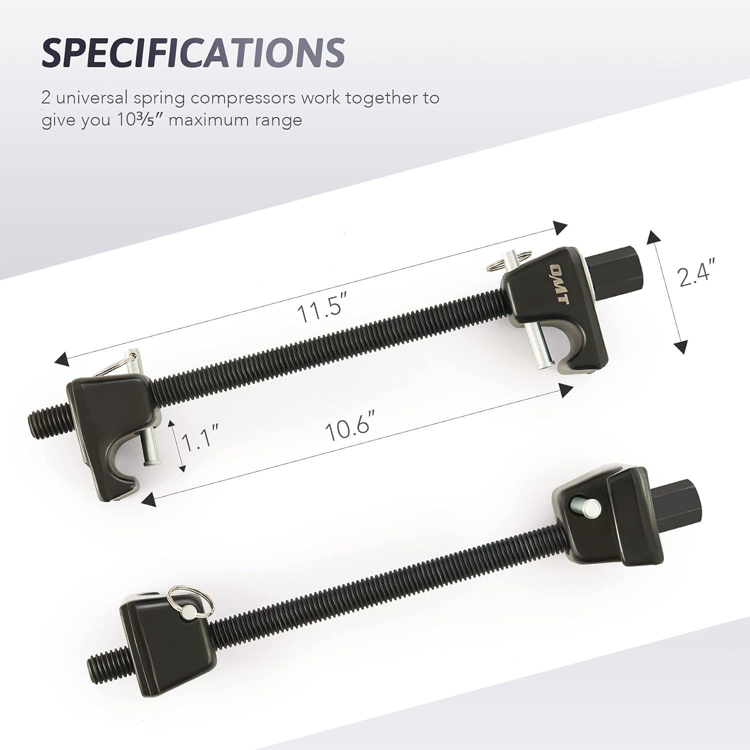 Set of 2 OMT Spring Compressors for Macpherson Strut Angola Ubuy