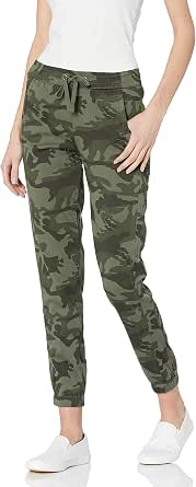 UNIONBAY Women's Caylee Casual Pants - Soft Stretch Sateen Pull-On Jogger With Cuffed Ankles - View #10