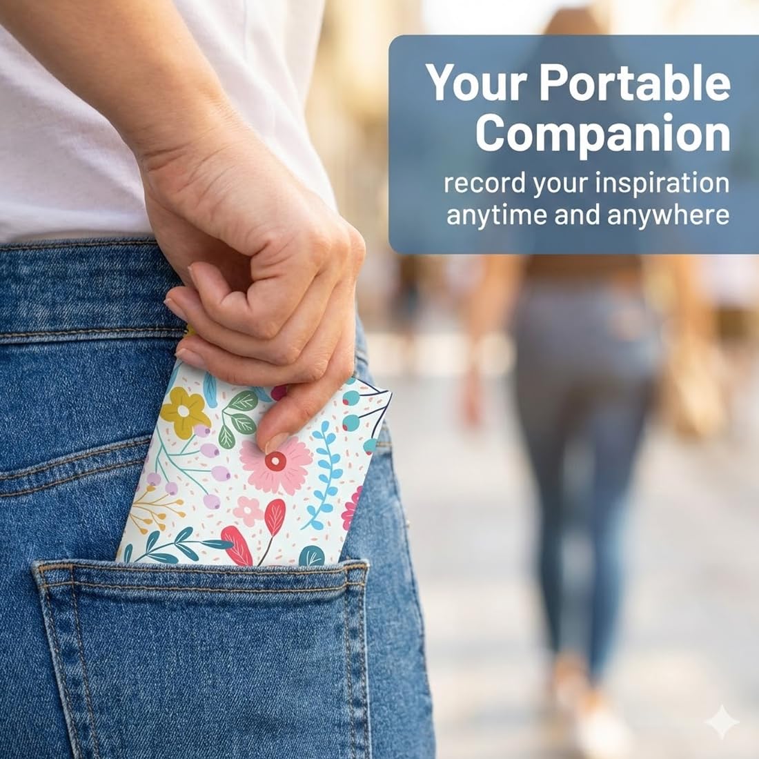 Lot de 12 mini-carnets de poche pour notes et idées