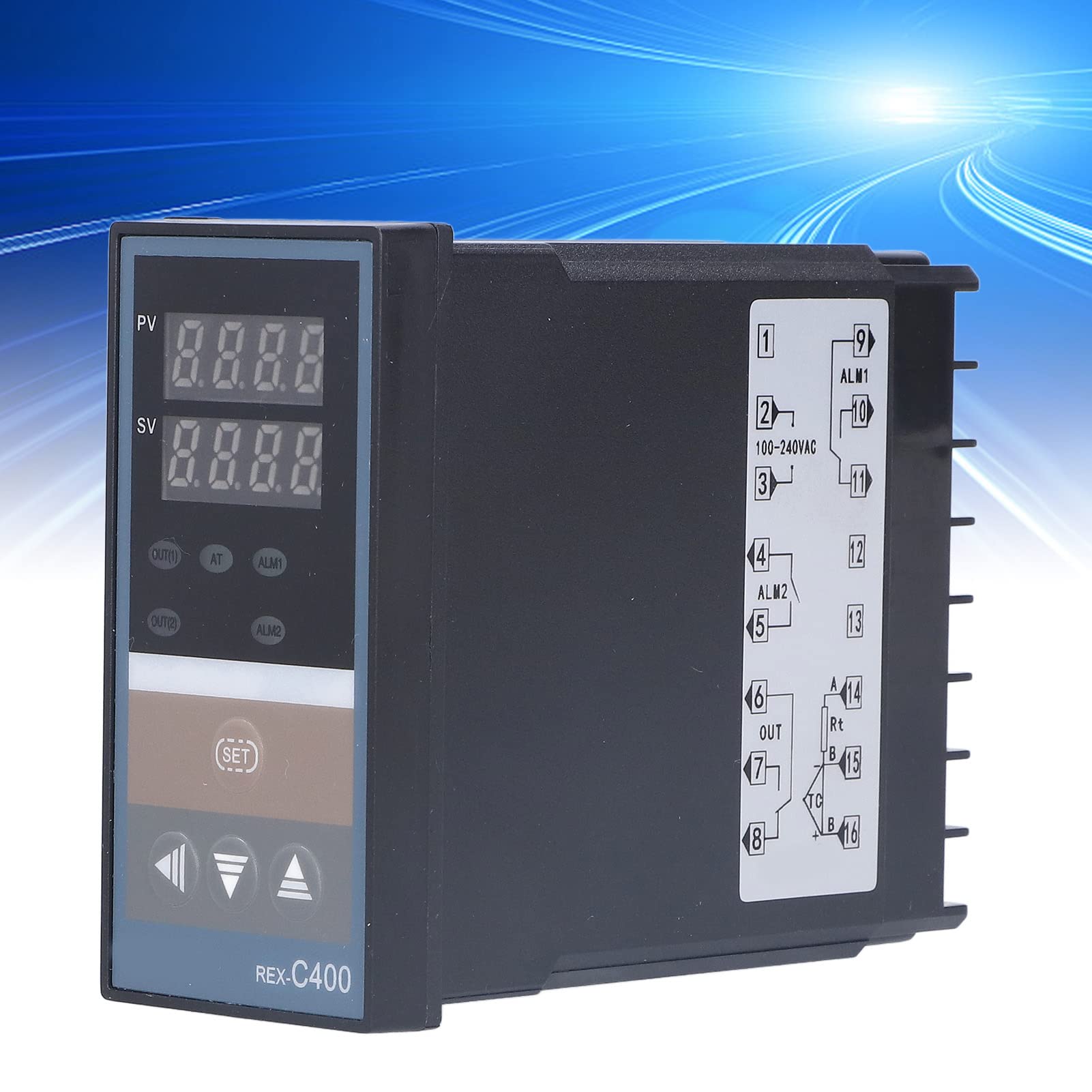 High Temperature Controller Smart PID Thermostat with Relay Output for Industry Buildings Plant Equipment