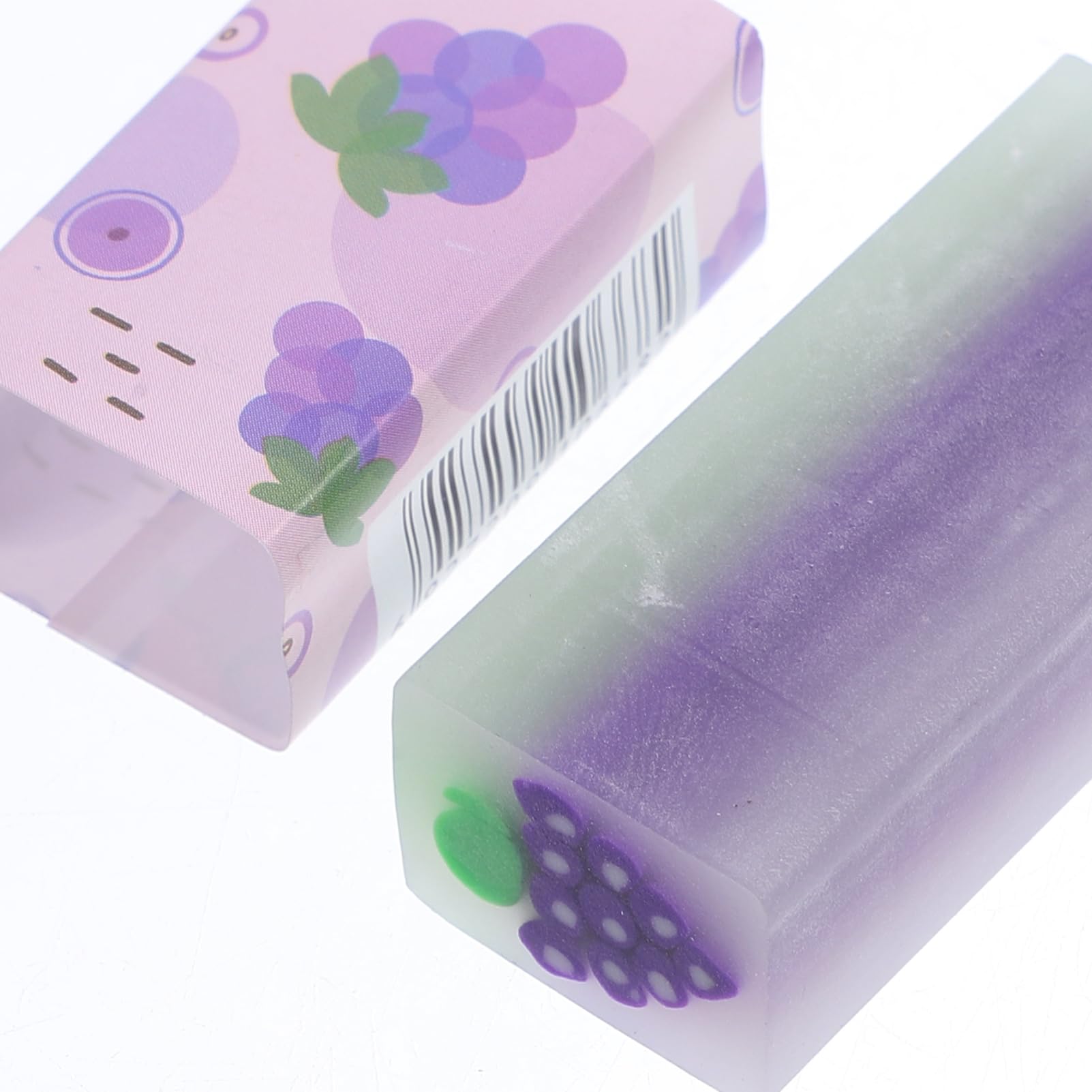 36 Stück Frucht Duftradiergummis aus Gummi, Niedliche Cartoon Radiergummis | Schulbeginn Party, Essensradiergummis für Kinder, Kleine Fruchtradierer in Kreativen Formen