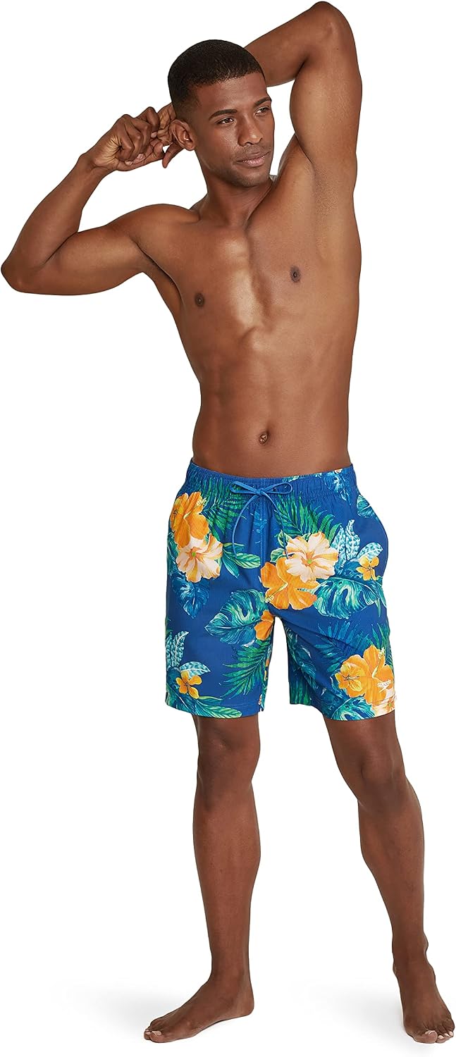 Speedo Men's Swim Trunk Mid Length Redondo Floral