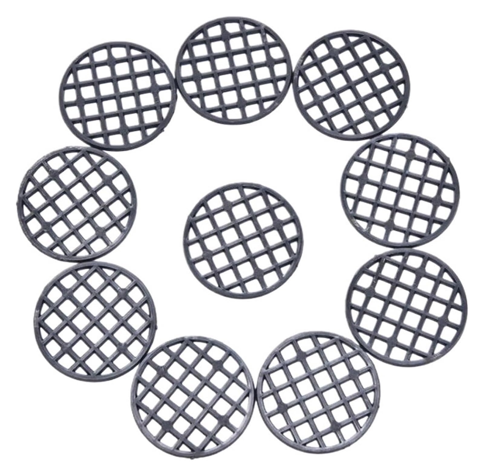 QCKNKMGG Gardening Flower Pot Hole Mesh Mat, Pot Grid or Breathable Leakproof Bonsai Pads Drainage Various Sizes Gardening(3.5cm)