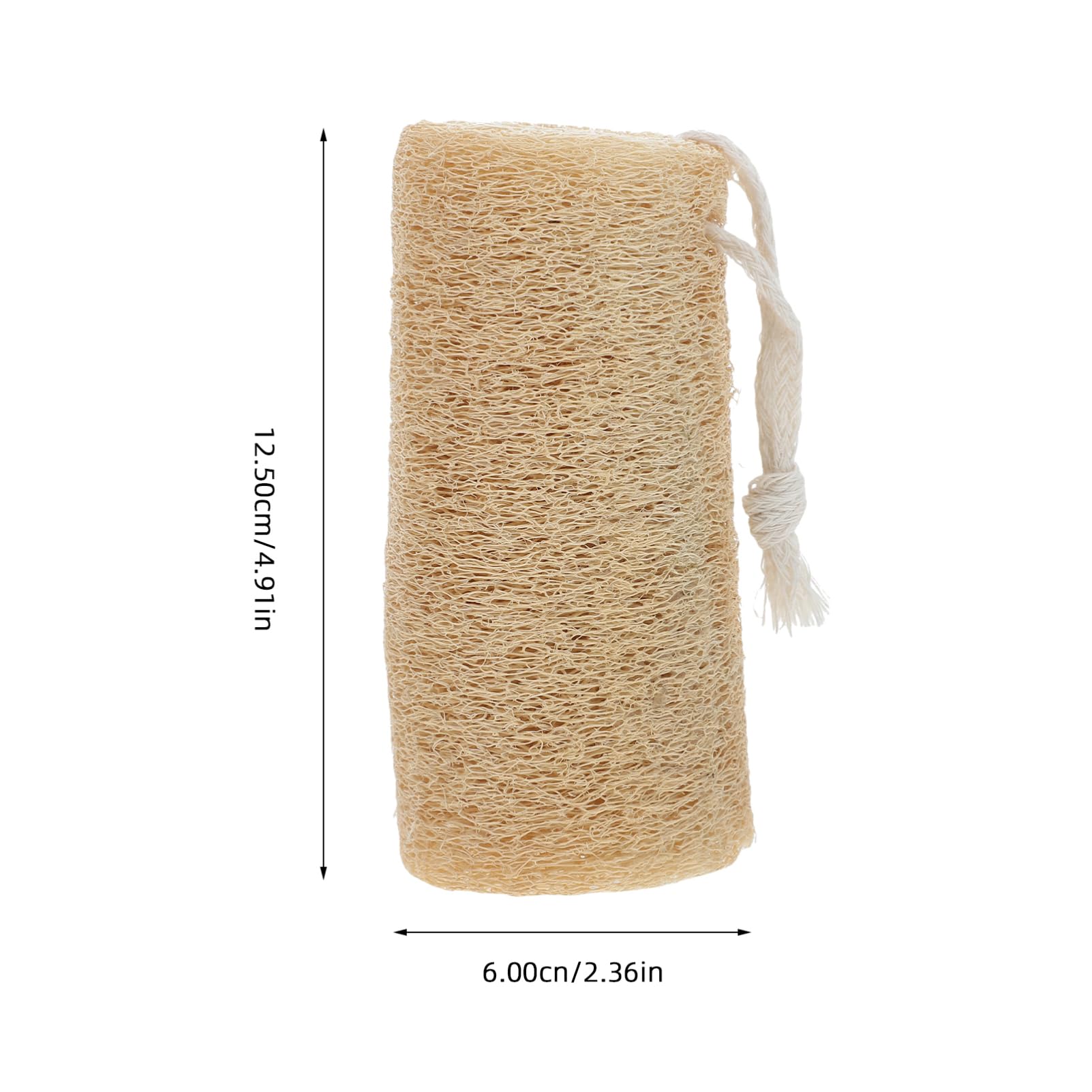 Beaupretty 3pcs Loofah Dish Sponge, Dishwashing Scouring Pad Natural Loofah Vegetable Scrubber for Kitchen