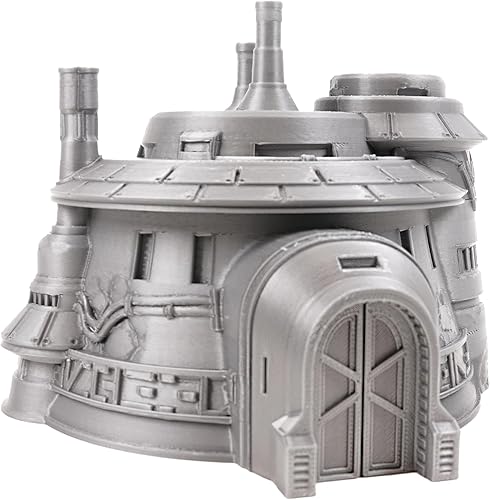 Farmhouse - Tabletop Terrain Massa'Dun by War Scenery para Star Wars Legion y Sci-Fi Wargames y RPG 1.102 in 1.378 in 147