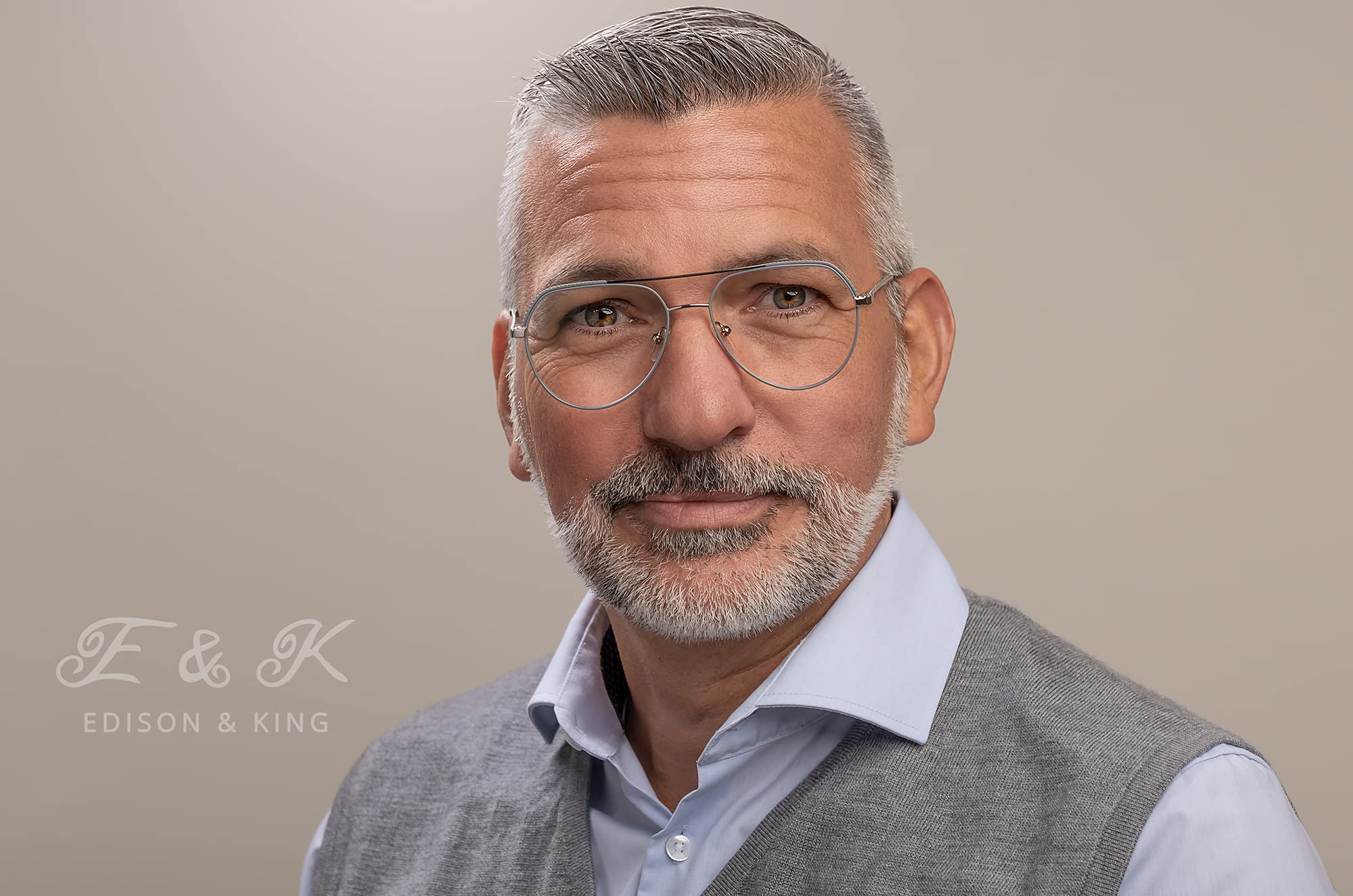 Edison & King Eternity - reading glasses with premium lenses (Anthracite, +1,00 dpt) - Image 3