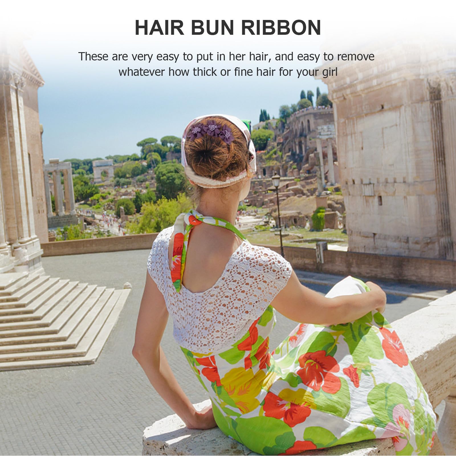 Gatuida 42 Pezzi Creatore di Chignon a Fiore, Accessorio Elegante per