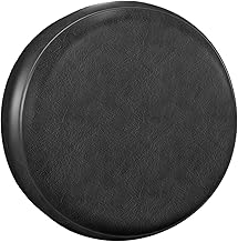 Best AmFor Spare Tire Cover, Universal Fit for Jeep, Trailer, RV, SUV, Truck and Many Vehicle, Wheel Diameter 25" - 27", Weatherproof Tire Protectors (Black) Reviews