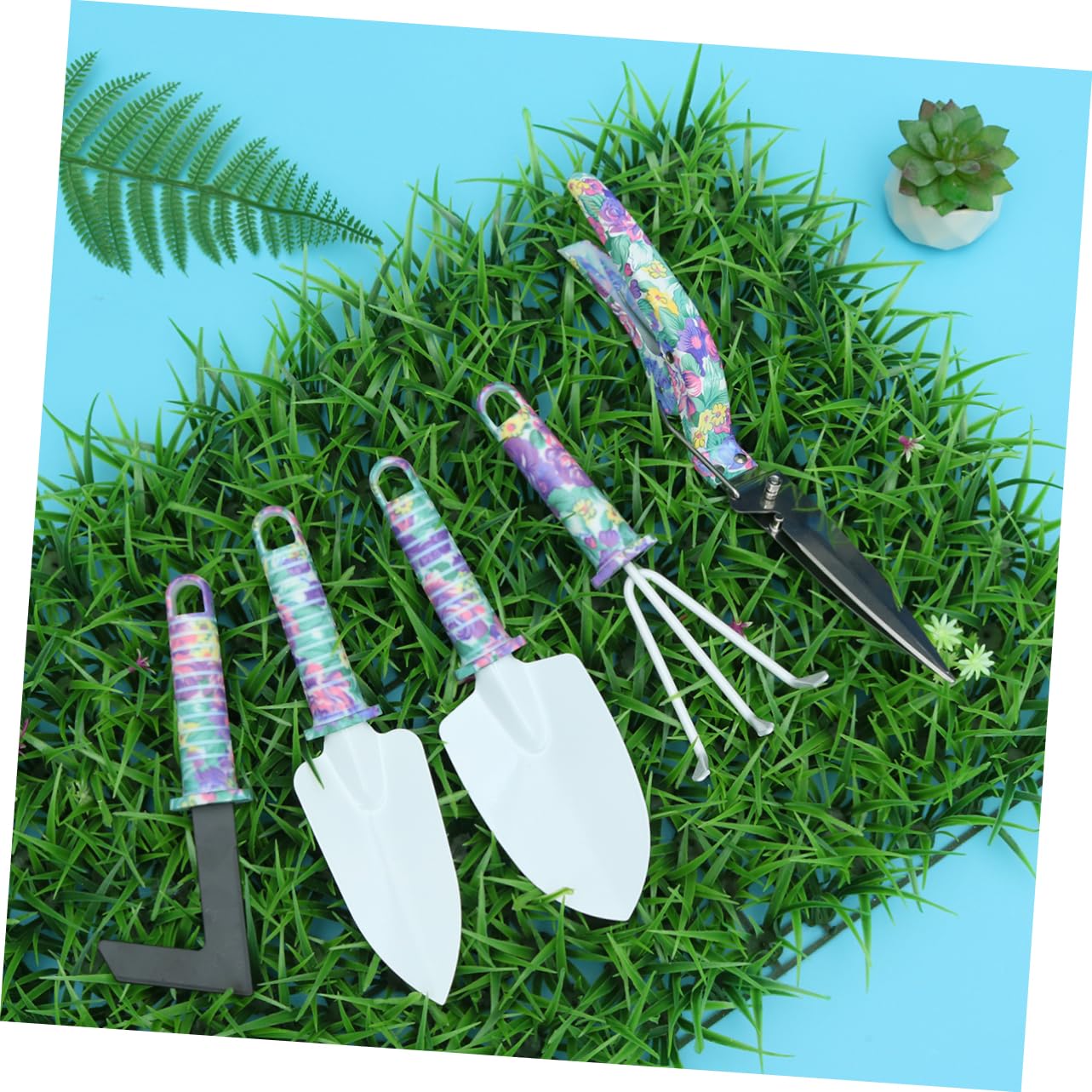 BESPORTBLE T Outil Ensemble De 10 Pièces Fournitures De Jardinage pour Femmes Impression D'Outils Outils De Jardinage pour Le Jardinage