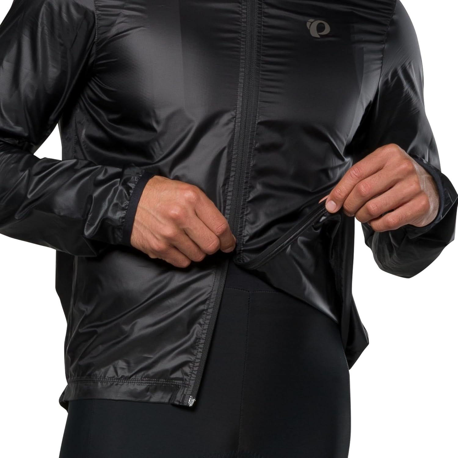 PEARL IZUMI Men's Attack Barrier Jacket, Ultralight Fabric & Form Fitting Cycling Jacket With Water Repellent Treatment - Image 3