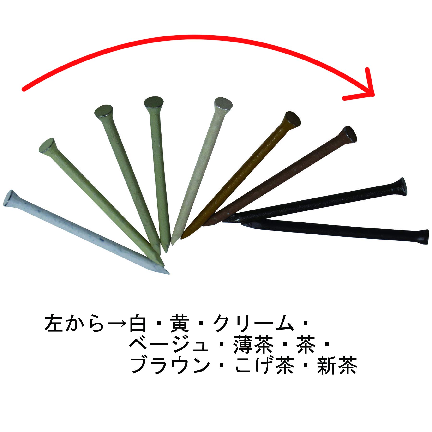 未使用　MAX純正ステンレスカラー釘25クリームB 未使用 MAX純正ステンレスカラー釘25クリームB 未使用 MAX純正