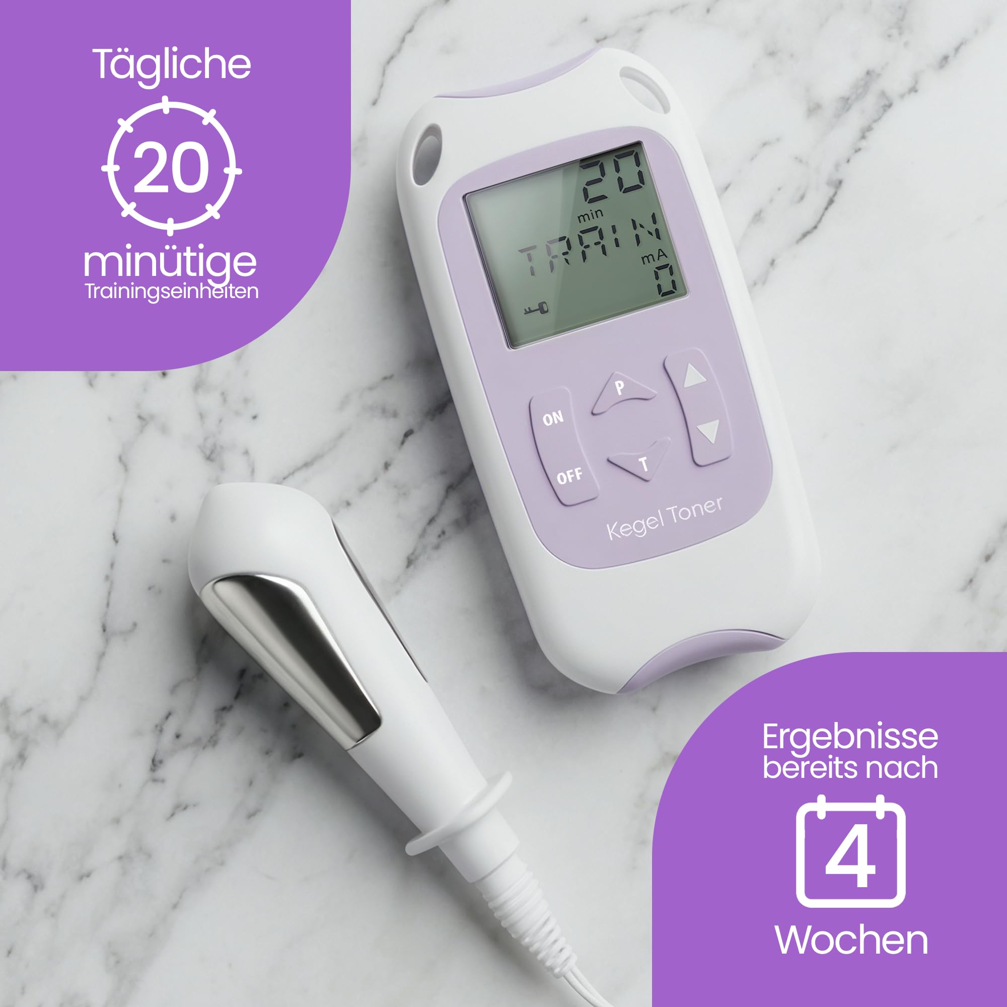 TensCare K-KT-DE - Cono para entrenamiento del suelo pélvico (110 g)