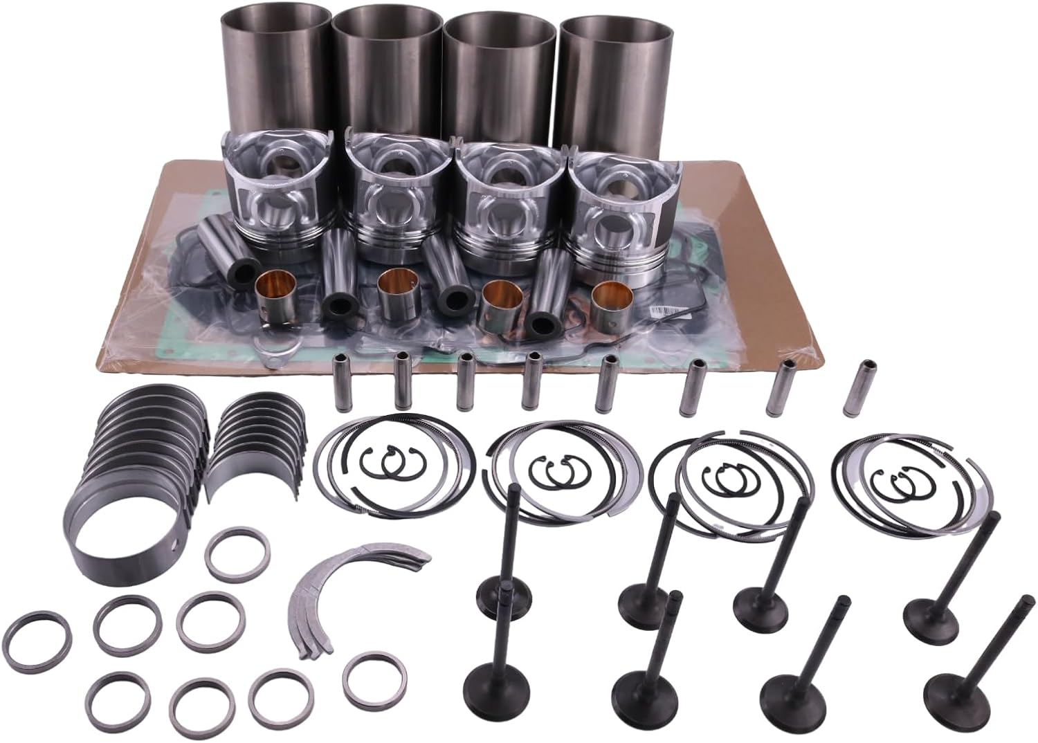 Overhaul Rebuild Kit for Shibaura N844 N844T Engine Indirect Inject - MAJOR (1.995L)