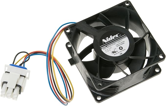 GE Appliances Refrigerator Evaporator Fan Motor WR60X26866, WR60X26033