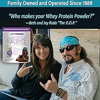 Vista 5 de JAYROBB Proteína de clara de huevo sin sabor, 24 onzas, bolsa de 1.5 libras