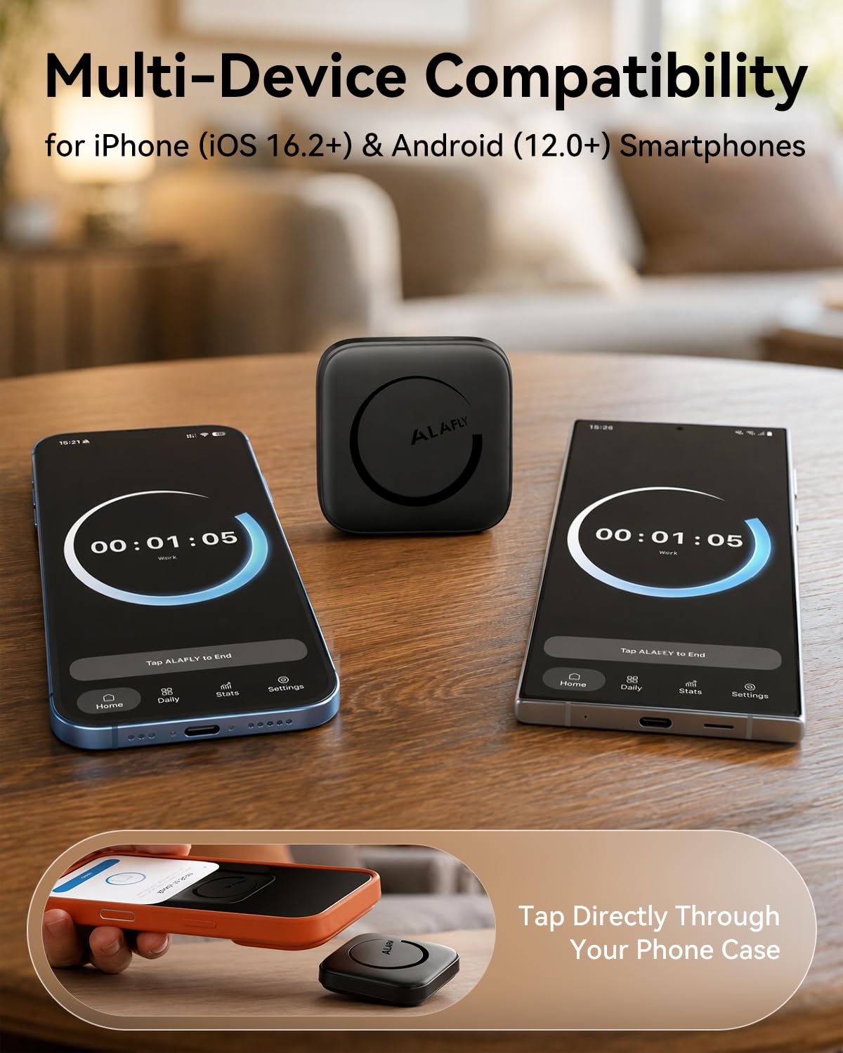 [Paquete de 2 Bloqueo de Teléfono para iPhone – Phone Access Blocker Device [Sin suscripción], Reduce el Tiempo de Pantalla y Mejora Concentración y Productividad