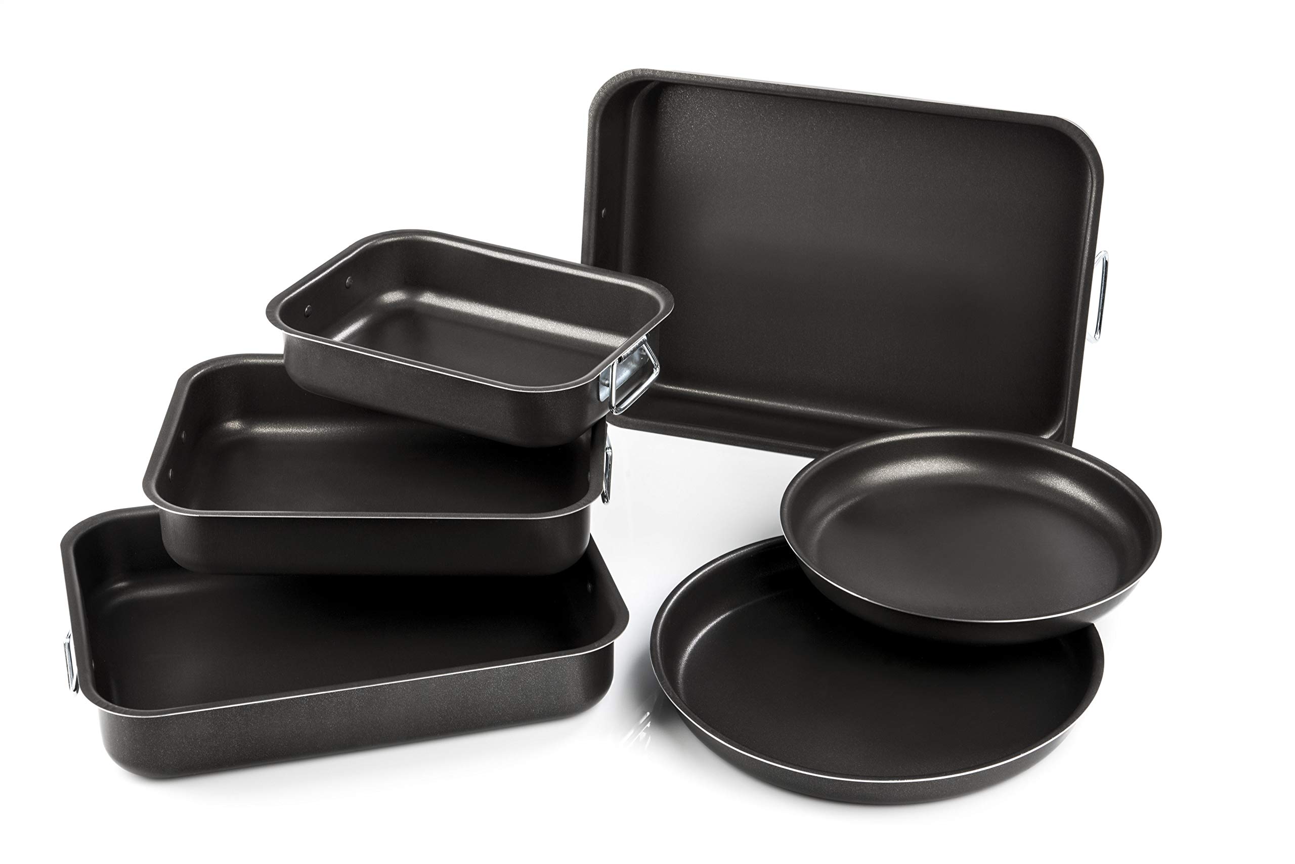 Pastry Chef's Boutique Round Paper Low Cake Pan 6 1/8'' x 2 1/8'' - Pack of 12