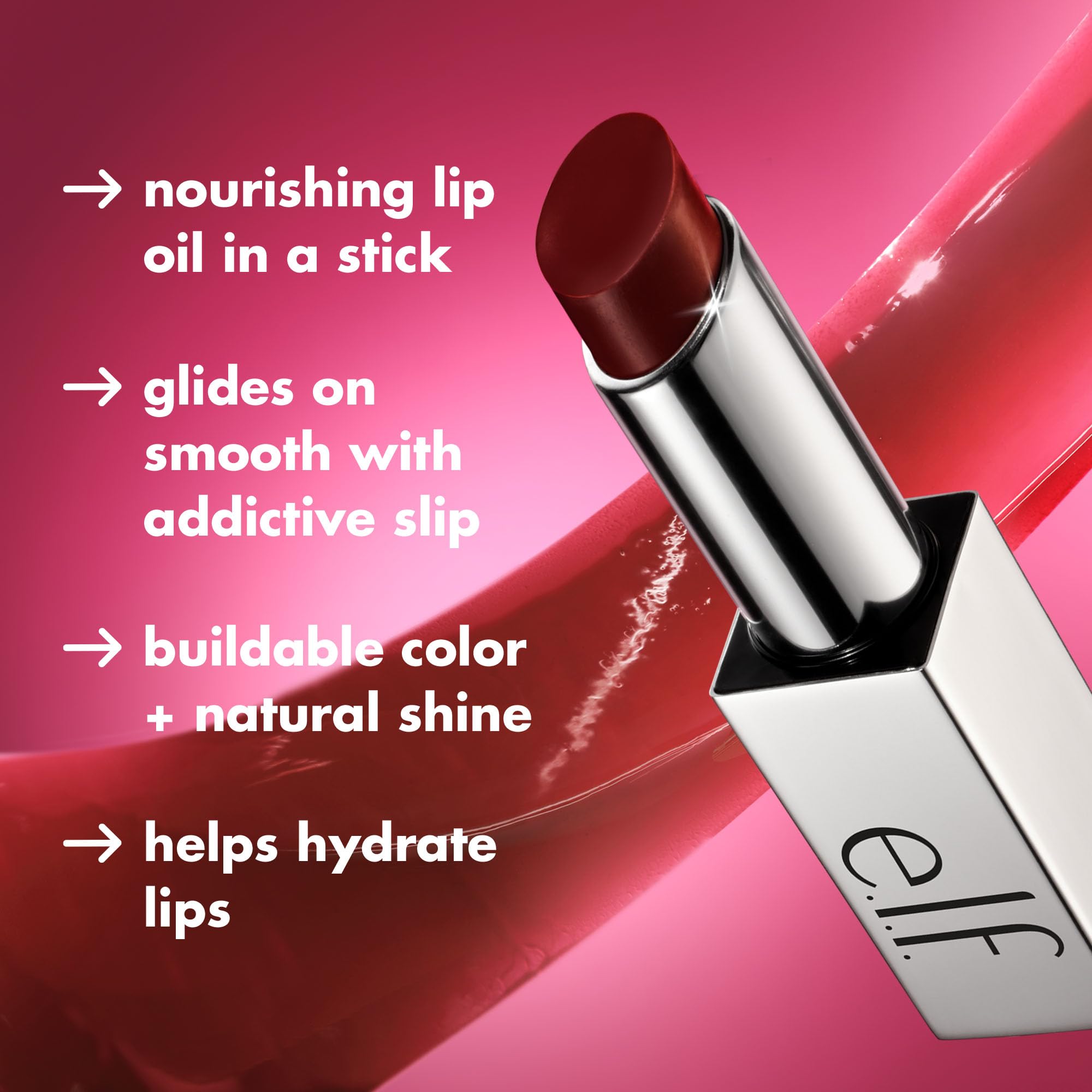 Amazon.com: e.l.f. Glow Reviver Slipstick, Tinted Lip Oil Stick