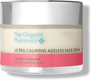 Ultra Calming Ageless Face Cream 50ml, Hydrates, Soothes, Anti Ageing, With Aloe Vera And Squalane, Clinically Proven To Boost Hydration, Reduce Fine Lines, Improve Texture