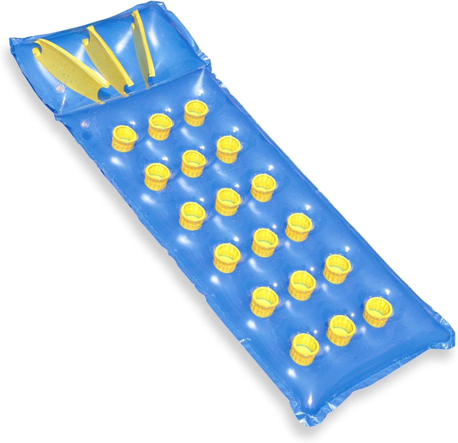 Perfeclan Piscina Gonfiabile, Tagliatelle Per Piscina Galleggianti Aiuto Per L'addestramento Strumento Per Giochi D'Acqua Galleggiante Per Piscina Galleggiante, Blu - Foto 5