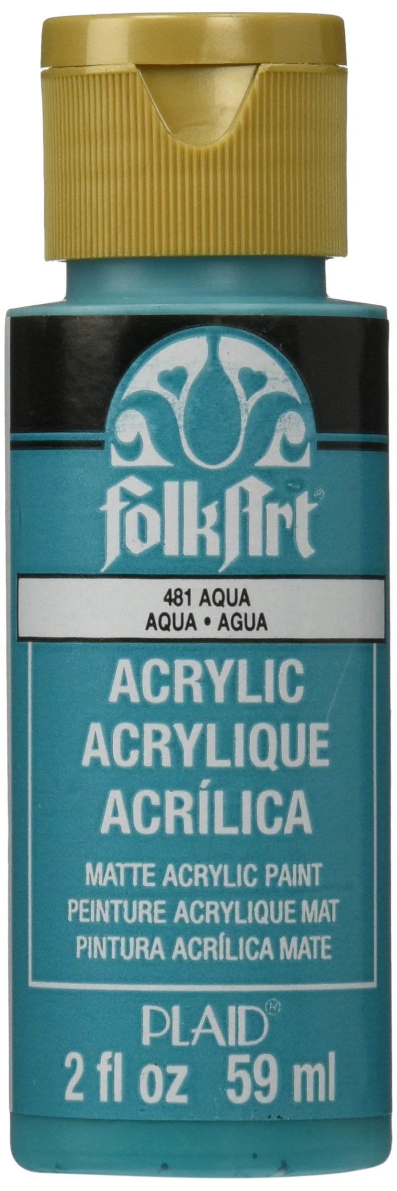 FolkArt Acrylic Paint in Assorted Colors (2 oz), , Aqua