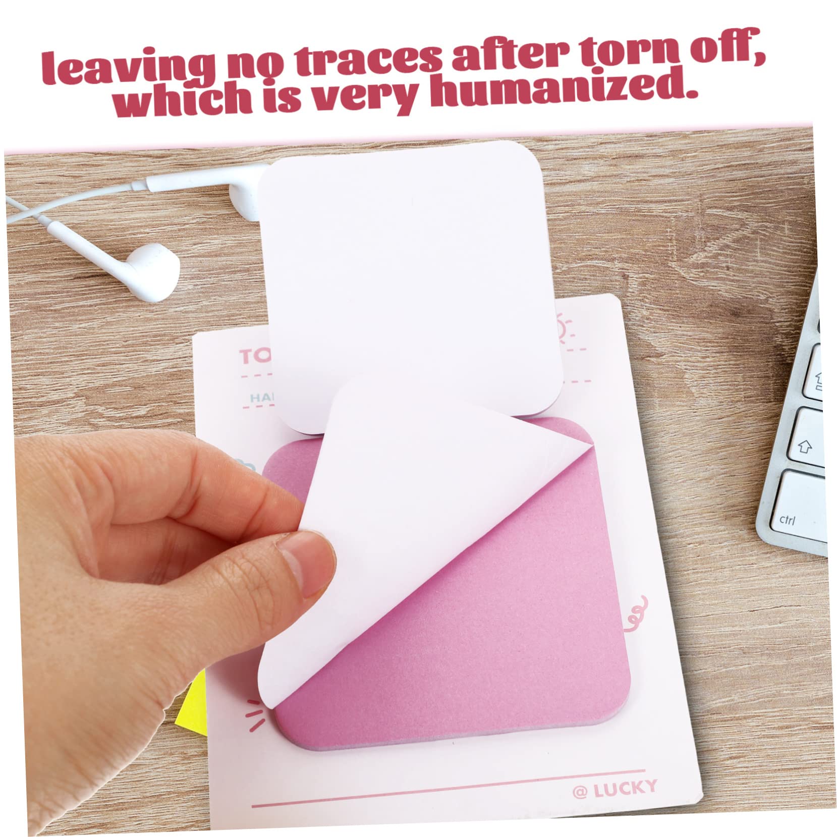 STOBOK 20stücke Teiliges Selbstklebender Haftnotizen Für To-do-listen Praktische Memo-sticker Für Schule Büro Und Zuhause Vielseitige Sticky Tabs Im Minimalistischen Design