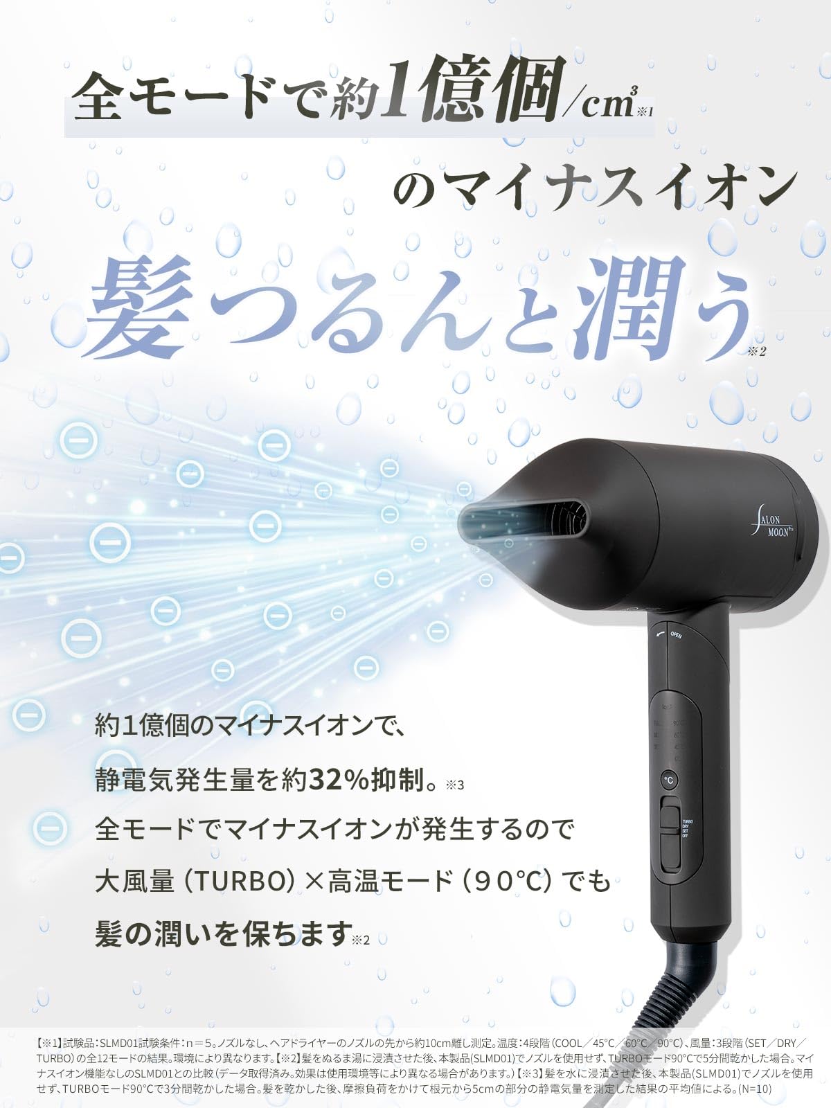 Amazon.co.jp: SALONMOON ドライヤー ヘアアイロン セット 【大風量