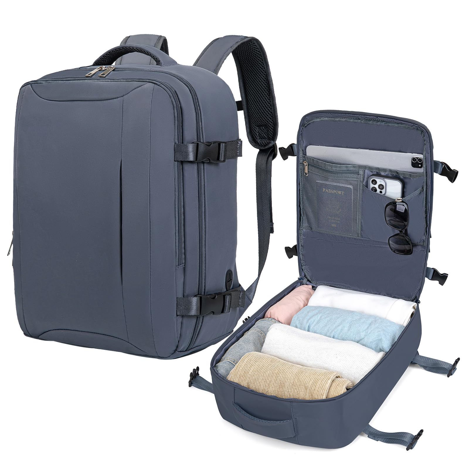 Zaino per Easyjet 45x36x20 Bagaglio a Mano per Easyjet Zaino da Viaggio Aereo Bagaglio a Mano Zaino 45x36x20 Zaino Cabina Cabin Bag