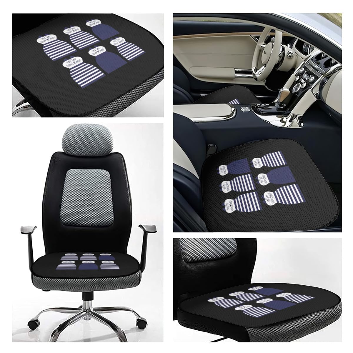 リサラーソン マイ maj オールブラック 高級座布団付き Amazon.co.jp: リサラーソン マイキー 車用アイスシルククッション