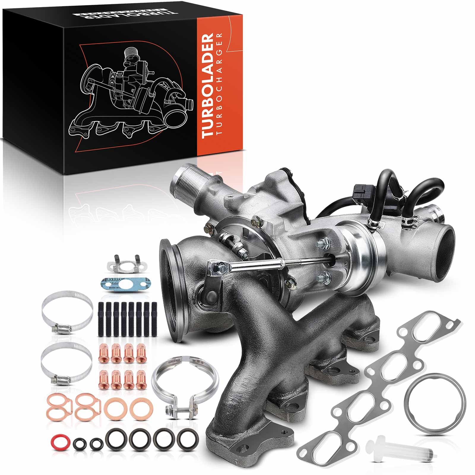 Frankberg Turbocompressore per gas di scarico 55565353 | Compatibile con: Corsa D S07, Cascade W13, Astra J P10, Corsa E X15, Astra J Caravan P10, Insignia A Sports Tourer G09
