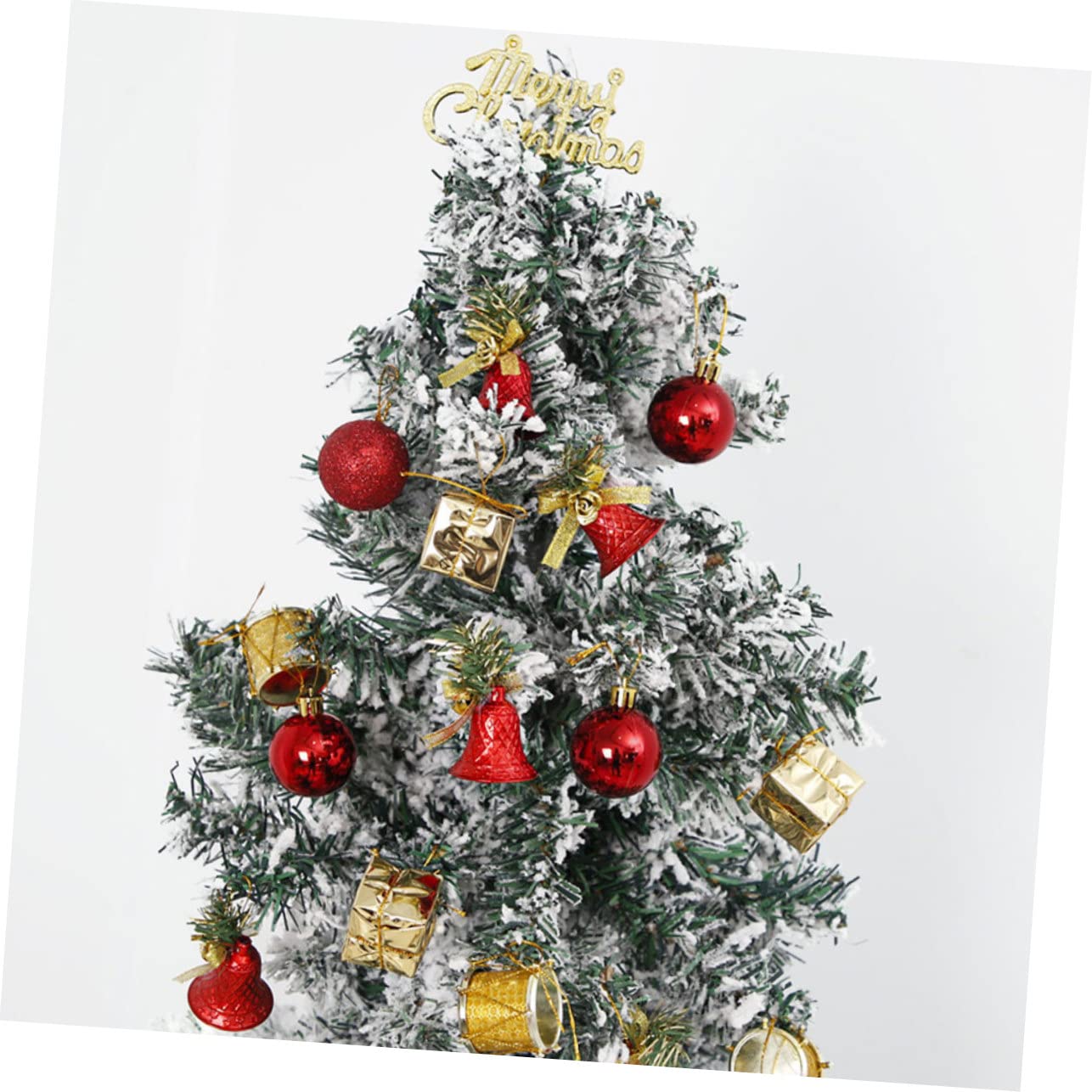 TOPBATHY 4 Set Di Decorazioni Natalizie Infrangibili Pendenti Decorativi Per Decorazioni Festive Per Feste 32 Pezzi * 4