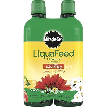 Miracle-Gro Liquafeed All Purpose Plant Food, 4-Pack Refills