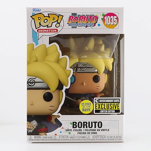 Funko Boruto: Naruto Next Generations Figura Pop! Animación Vinilo Boruto (Brilla En La Oscuridad) 9 Cm