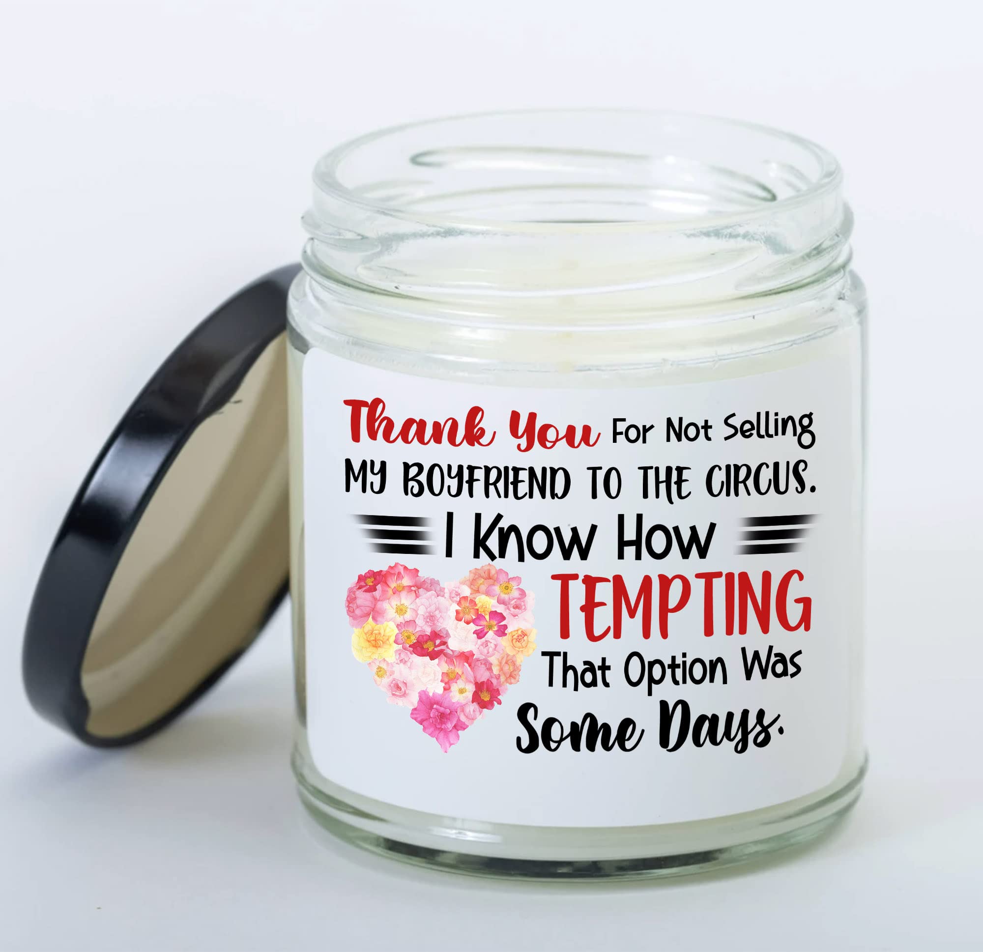 Mother-in-Law Candle Thank You for Not Selling My Boyfriend Gift for Future Mom-in-Law, Christmas Gift from Daughter-in-Law House Decoration Dining Table Family Party Home Gift for Boyfriend's Mom